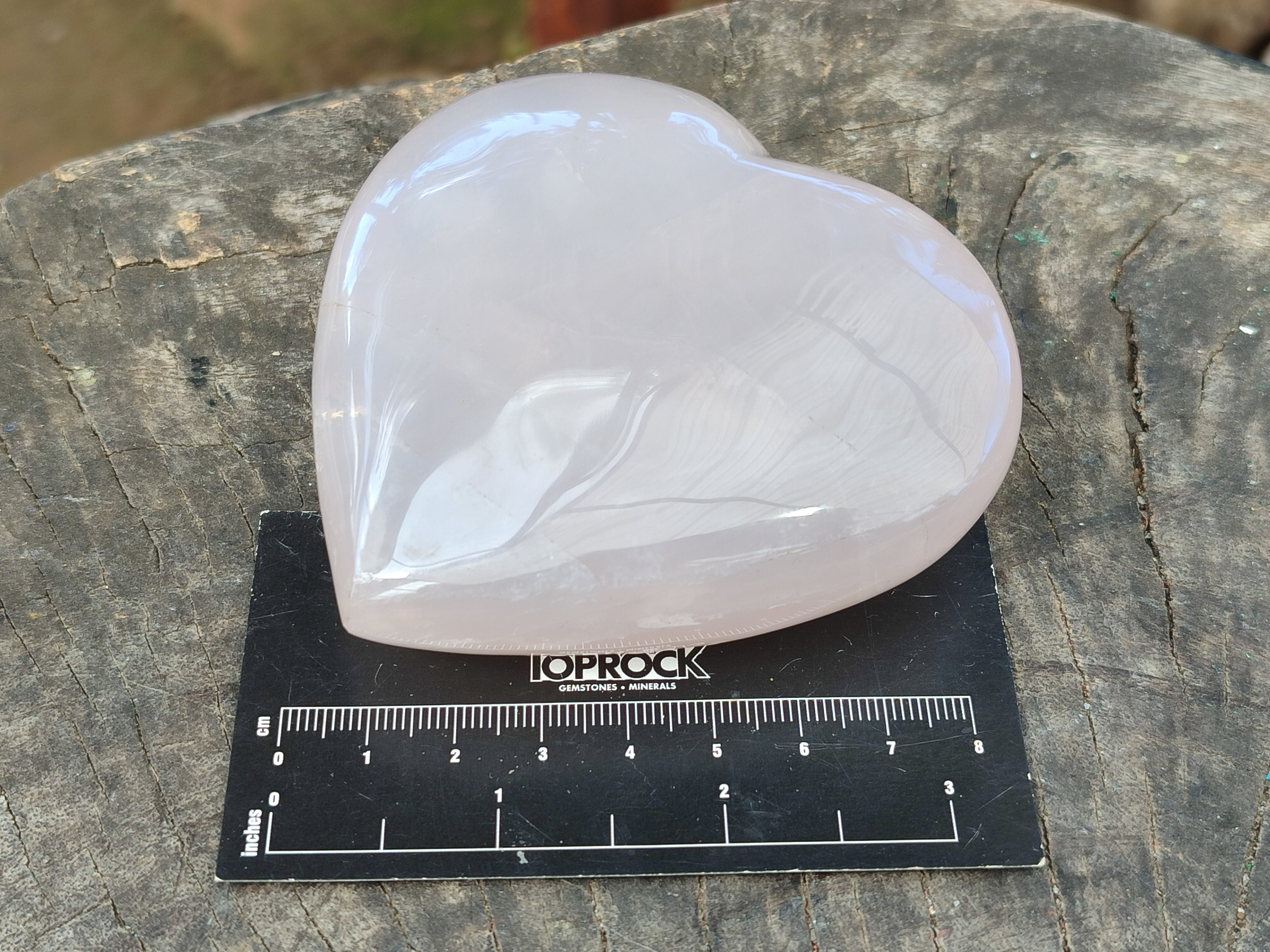 Polished Rose Quartz Hearts x 3 From Ambatondrazaka, Madagascar - Toprock Gemstones and Minerals 