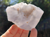 Natural Etched Blue Chalcedony Specimens x 12 From Nsanje, Malawi - Toprock Gemstones and Minerals 