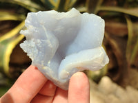 Natural Etched Blue Chalcedony Specimens x 12 From Nsanje, Malawi - Toprock Gemstones and Minerals 