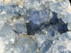 Natural Celestite Geode Specimens x 1 From Sakoany, Madagascar - Toprock Gemstones and Minerals 