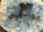 Natural Celestite Geode Specimens x 1 From Sakoany, Madagascar - Toprock Gemstones and Minerals 