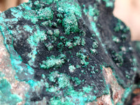 Natural Crystalline and Ball Malachite Specimens x 6 From Tenke Fungurume, Congo