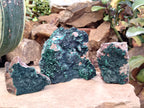 Natural Crystalline and Ball Malachite Specimens x 6 From Tenke Fungurume, Congo - Toprock Gemstones and Minerals 