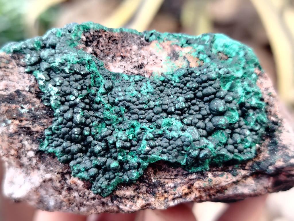 Natural Crystalline and Ball Malachite Specimens x 6 From Tenke Fungurume, Congo - Toprock Gemstones and Minerals 