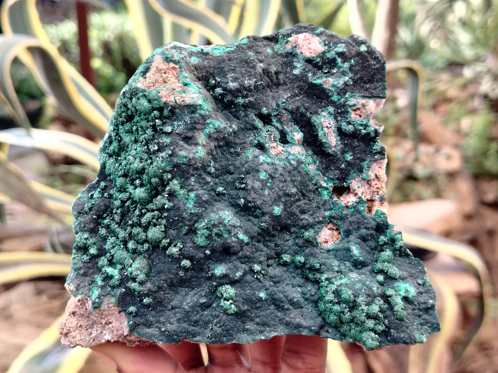 Natural Crystalline and Ball Malachite Specimens x 6 From Tenke Fungurume, Congo - Toprock Gemstones and Minerals 