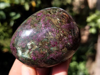 Polished Ruby Corundum In Chrome Verdite Free Forms x  From Zimbabwe - Toprock Gemstones and Minerals 