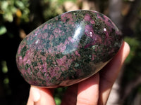 Polished Ruby Corundum In Chrome Verdite Free Forms x  From Zimbabwe - Toprock Gemstones and Minerals 