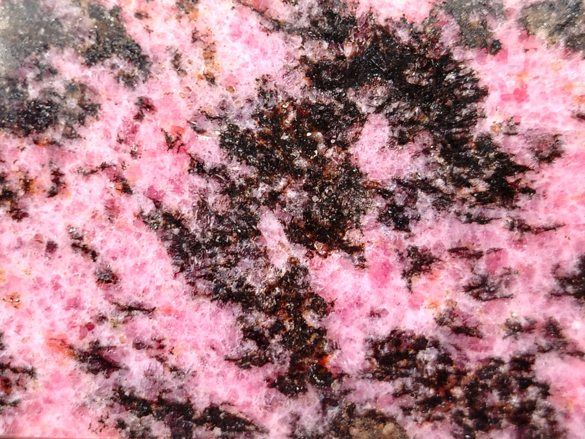 Polished Pink Rhodonite Tower x 1 From Madagascar - Toprock Gemstones and Minerals 