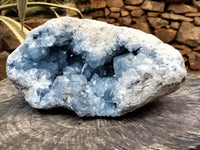 Natural Large Celestite Geode Specimen x 1 From Sakoany, Madagascar