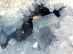 Natural Large Celestite Geode Specimen x 1 From Sakoany, Madagascar - Toprock Gemstones and Minerals 