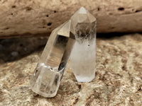 Polished Clear Quartz Crystals x 20 From Madagascar