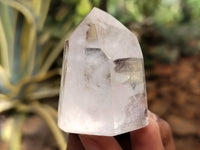 Polished Clear Quartz Crystals x 20 From Madagascar