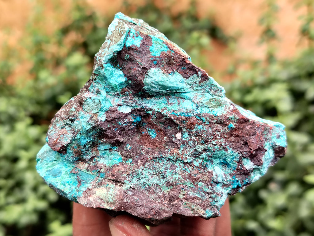 Natural Shattuckite with Chrysocolla and Malachite Cobbed Specimens x 11 From Kaokoveld, Namibia - Toprock Gemstones and Minerals 