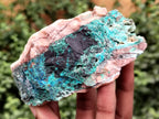 Natural Shattuckite with Chrysocolla and Malachite Cobbed Specimens x 11 From Kaokoveld, Namibia - Toprock Gemstones and Minerals 