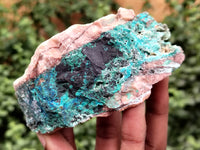 Natural Shattuckite with Chrysocolla and Malachite Cobbed Specimens x 11 From Kaokoveld, Namibia