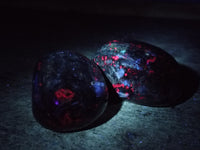 Polished Ruby Corundum In Chrome Verdite Free Forms x 6 From Zimbabwe - Toprock Gemstones and Minerals 