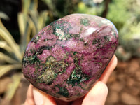 Polished Ruby Corundum In Chrome Verdite Free Forms x 6 From Zimbabwe - Toprock Gemstones and Minerals 