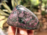 Polished Ruby Corundum In Chrome Verdite Free Forms x 6 From Zimbabwe - Toprock Gemstones and Minerals 