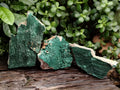 Natural Crystalline and Botryoidal  Malachite Specimens x 3 From Tenke Fungurume, Congo - Toprock Gemstones and Minerals 