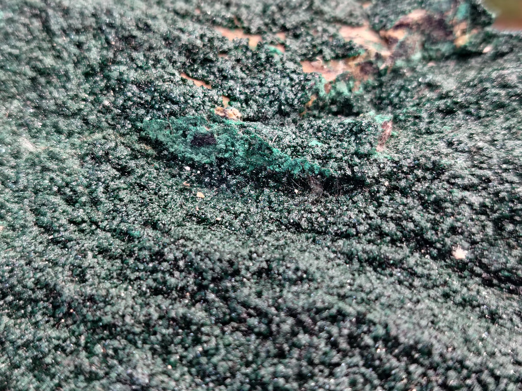 Natural Crystalline and Botryoidal  Malachite Specimens x 3 From Tenke Fungurume, Congo - Toprock Gemstones and Minerals 