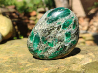 Polished Emerald Mica In Matrix Free Forms x 6 From Mutoko, Zimbabwe - Toprock Gemstones and Minerals 