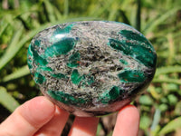 Polished Emerald Mica In Matrix Free Forms x 6 From Mutoko, Zimbabwe - Toprock Gemstones and Minerals 