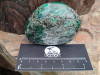 Polished Emerald Mica In Matrix Free Forms x 6 From Mutoko, Zimbabwe - Toprock Gemstones and Minerals 
