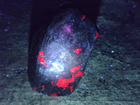 Polished Ruby Corundum In Chrome Verdite Standing Free Forms x 3 From Zimbabwe - Toprock Gemstones and Minerals 
