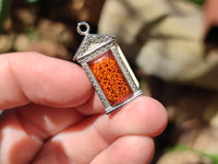 Polished Mixed Baltic Amber Earring and Pendant Sets on Sterling Silver x 7 From Poland