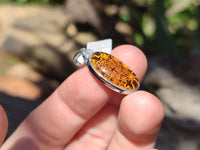 Polished Mixed Baltic Amber Earring and Pendant Sets on Sterling Silver x 3 Sets From Poland