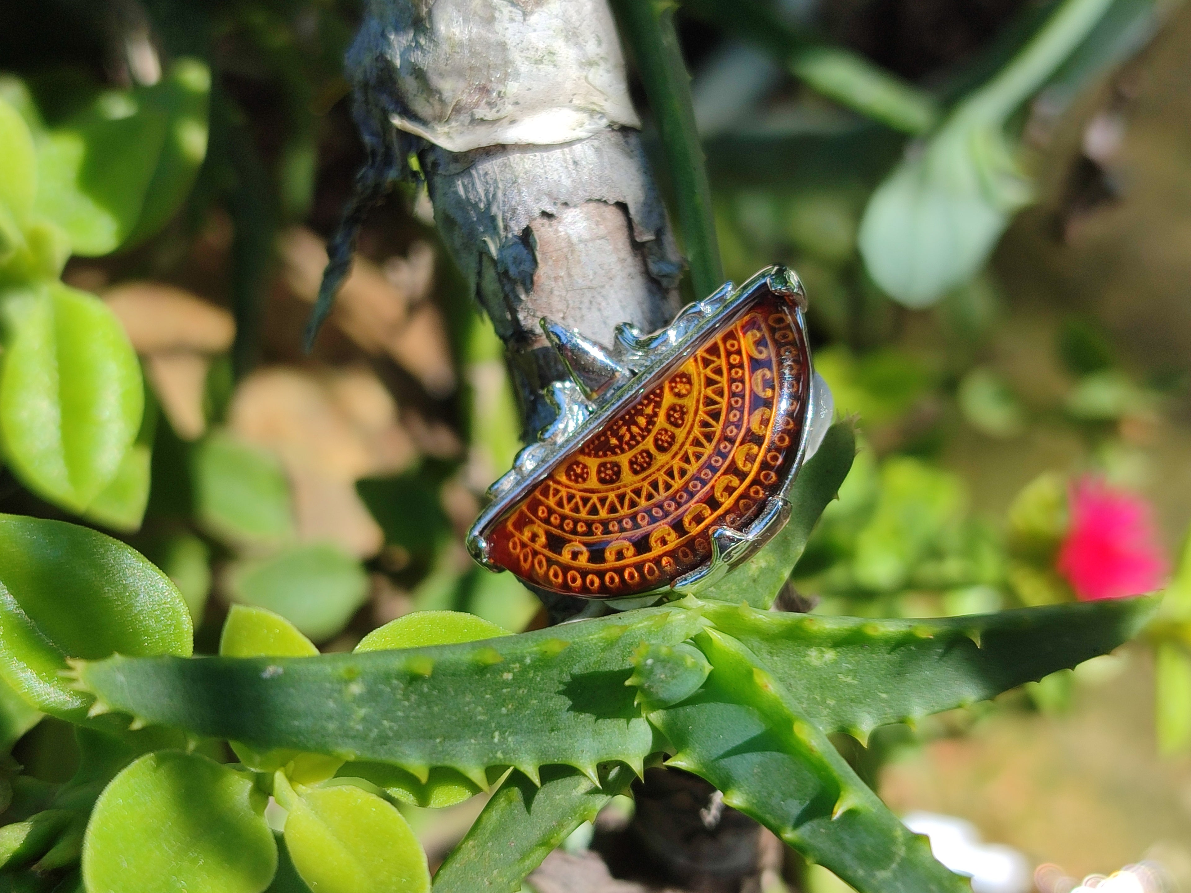 Polished Mixed Baltic Amber Earring and Pendant Sets on Sterling Silver x 2 Sets From Poland - Toprock Gemstones and Minerals 