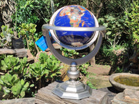 Polished Lapis Lazuli World Globe x 1 From China