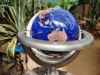 Polished Lapis Lazuli World Globe x 1 From China