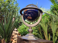 Polished Lapis Lazuli World Globe x 1 From China