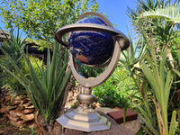 Polished Lapis Lazuli World Globe x 1 From China