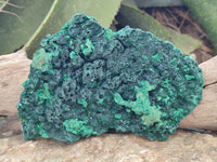 Natural Silky Malachite Specimens x 4 From Kasompe, Congo - Toprock Gemstones and Minerals 