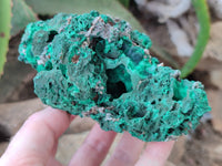 Natural Silky Malachite Specimens x 4 From Kasompe, Congo - Toprock Gemstones and Minerals 