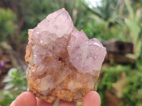Natural Ametrine Spirit Quartz Clusters x 4 From Boekenhouthoek, South Africa