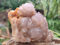 Natural Ametrine Spirit Quartz Clusters x 4 From Boekenhouthoek, South Africa