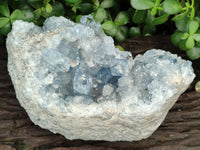 Natural Celestite Geode Specimen x 1 From Sakoany, Madagascar