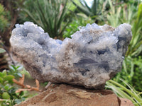 Natural Celestite Geode Specimen x 1 From Sakoany, Madagascar