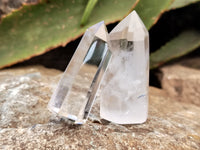 Polished Clear Quartz Crystals x 20 From Madagascar
