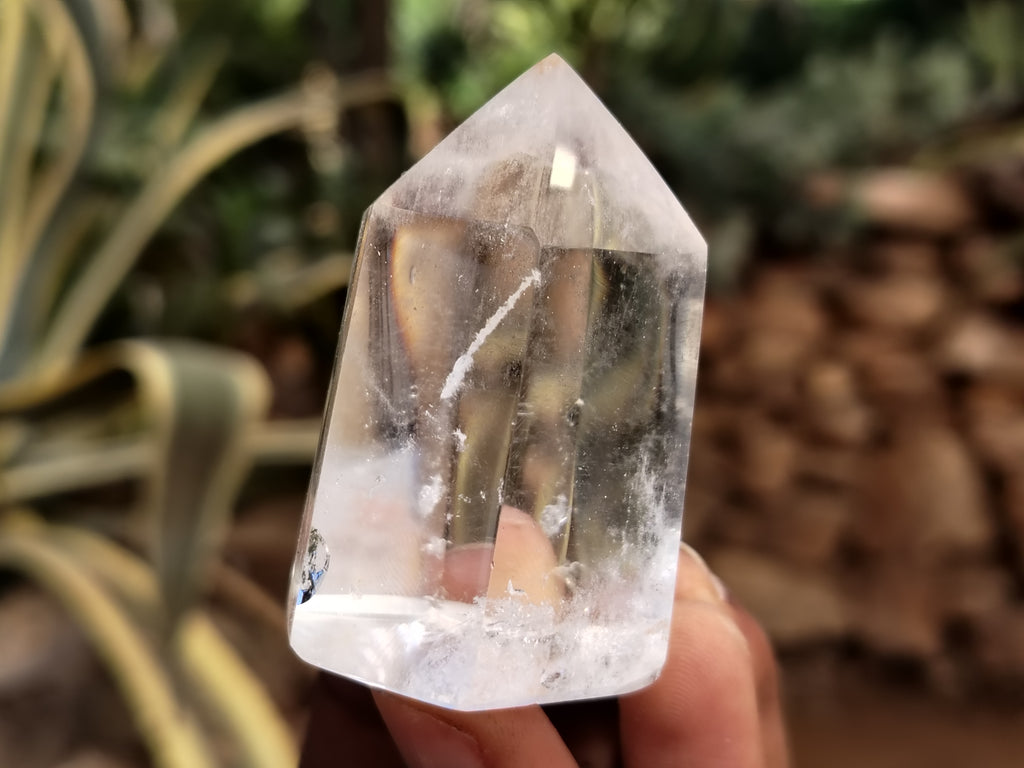 Polished Clear Quartz Crystals x 20 From Madagascar - Toprock Gemstones and Minerals 