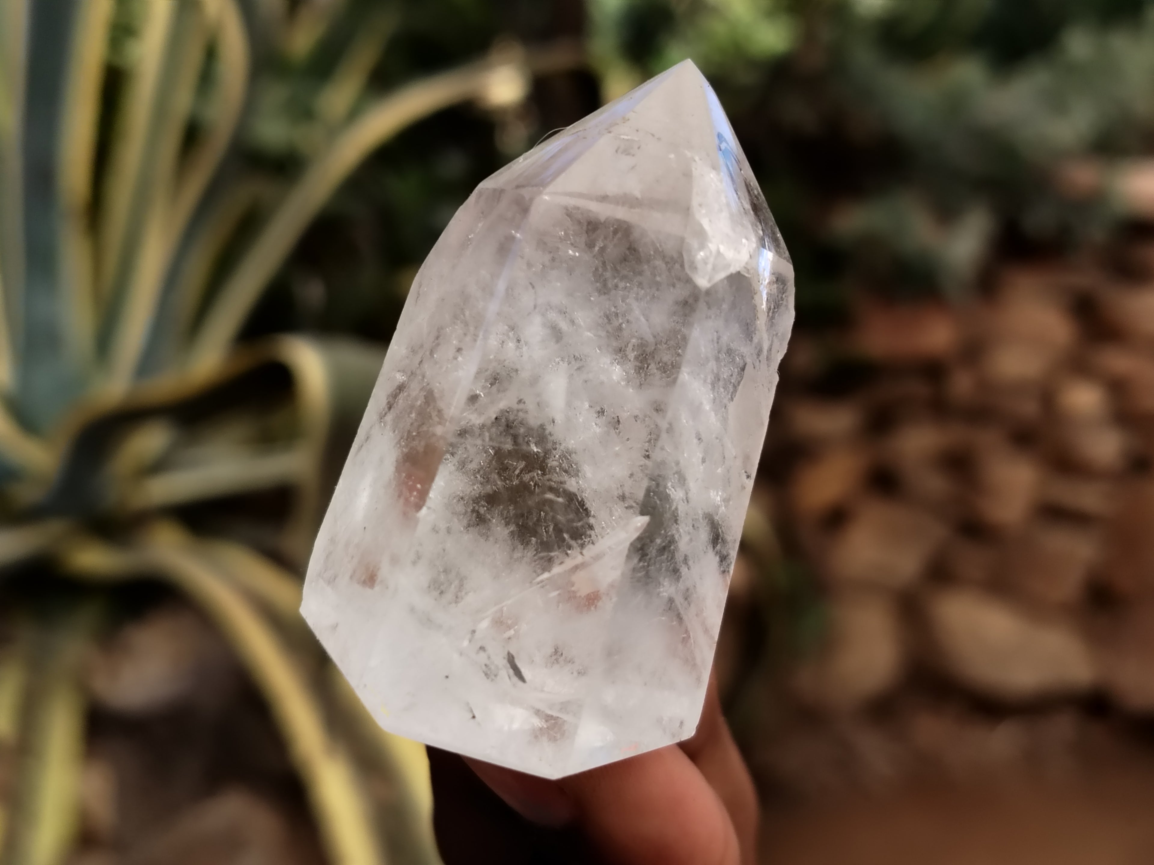 Polished Clear Quartz Crystals x 20 From Madagascar - Toprock Gemstones and Minerals 