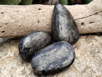 Polished Rare Pharaoh Stone Pyrite in Basalt Free Forms x 12 Iron Duke Mine, Zimbabwe - Toprock Gemstones and Minerals 