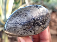 Polished Rare Pharaoh Stone Pyrite in Basalt Free Forms x 12 Iron Duke Mine, Zimbabwe - Toprock Gemstones and Minerals 