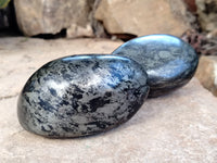 Polished Rare Pharaoh Stone Pyrite in Basalt Free Forms x 12 Iron Duke Mine, Zimbabwe - Toprock Gemstones and Minerals 
