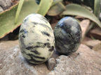 Polished Leopard Stone Eggs x 12 From Nyanga, Zimbabwe - Toprock Gemstones and Minerals 