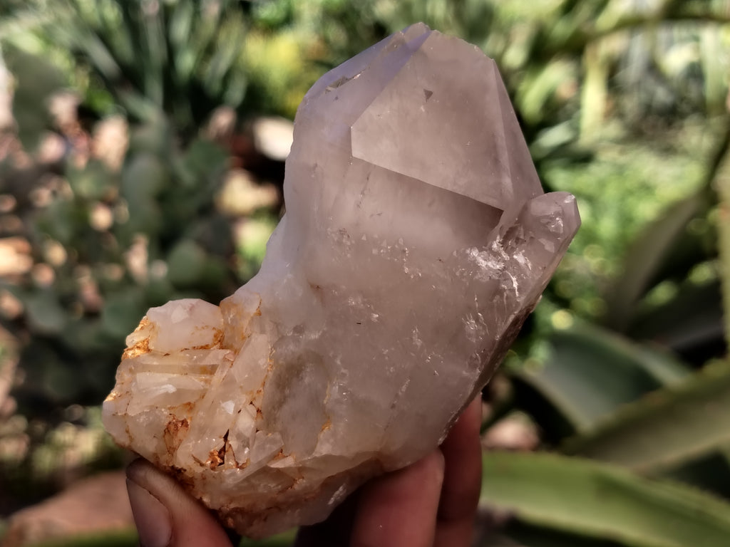 Natural Red Hematoid Quartz Clusters x 6 From Karoi, Zimbabwe - Toprock Gemstones and Minerals 
