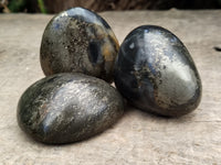 Polished Rare Pharaoh Stone Pyrite in Basalt Free Forms x 7 Iron Duke Mine, Zimbabwe - Toprock Gemstones and Minerals 